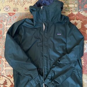 Patagonia Men's Green Rain Jacket